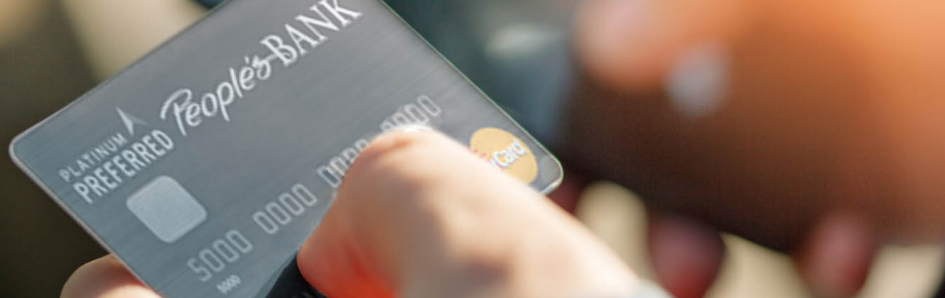 Debit card banner